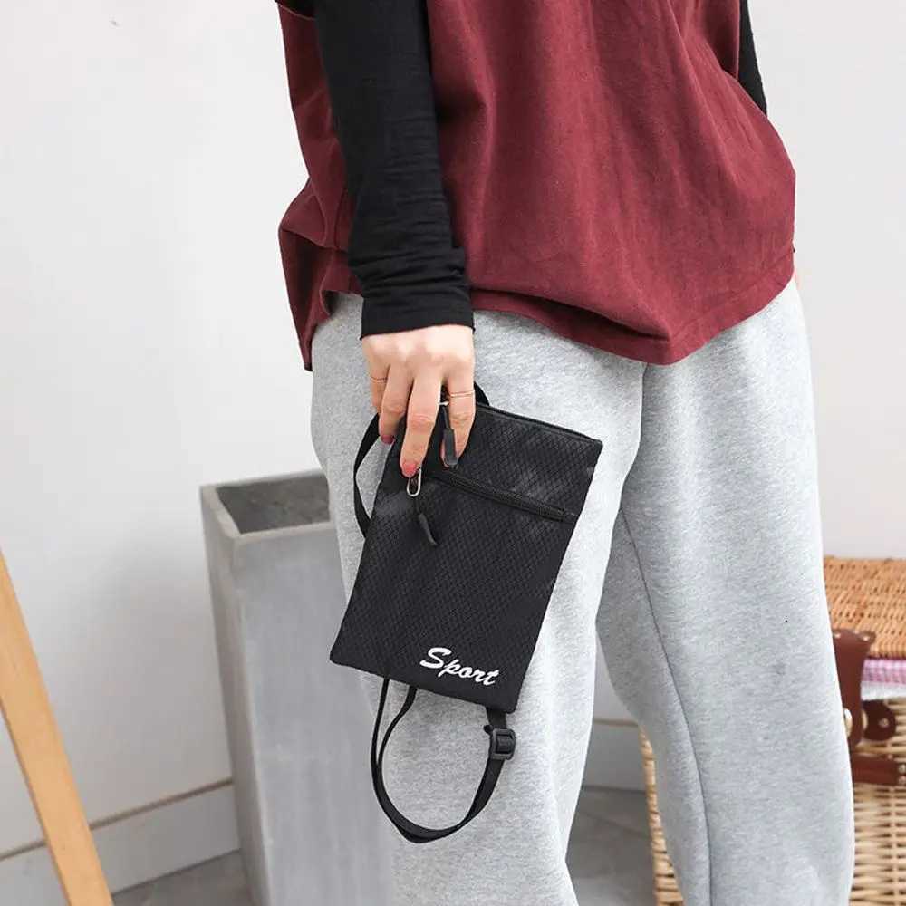 Shopping Soild Color Simple Fashion Over The Shoulder Square Messenger Bag Mobile Phone Bag Letter Storage Bag C260406