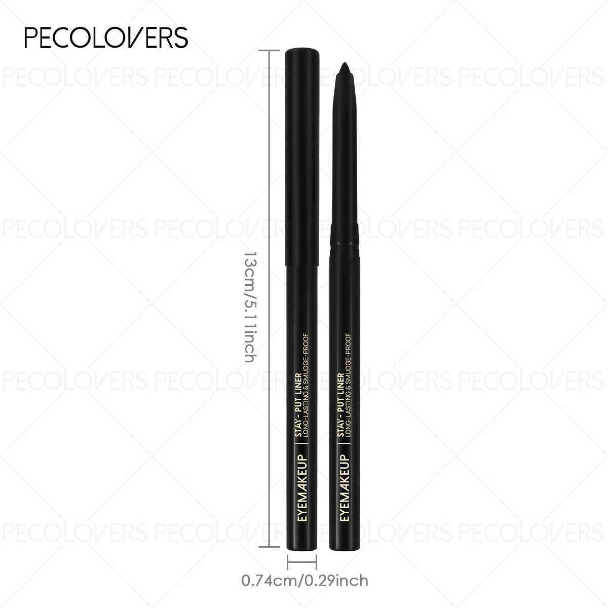3pcs Black Eyeliner PencilsWaterproof Sweatproof Black EyelinerSuitable For Beginners Perfect Gift H260406