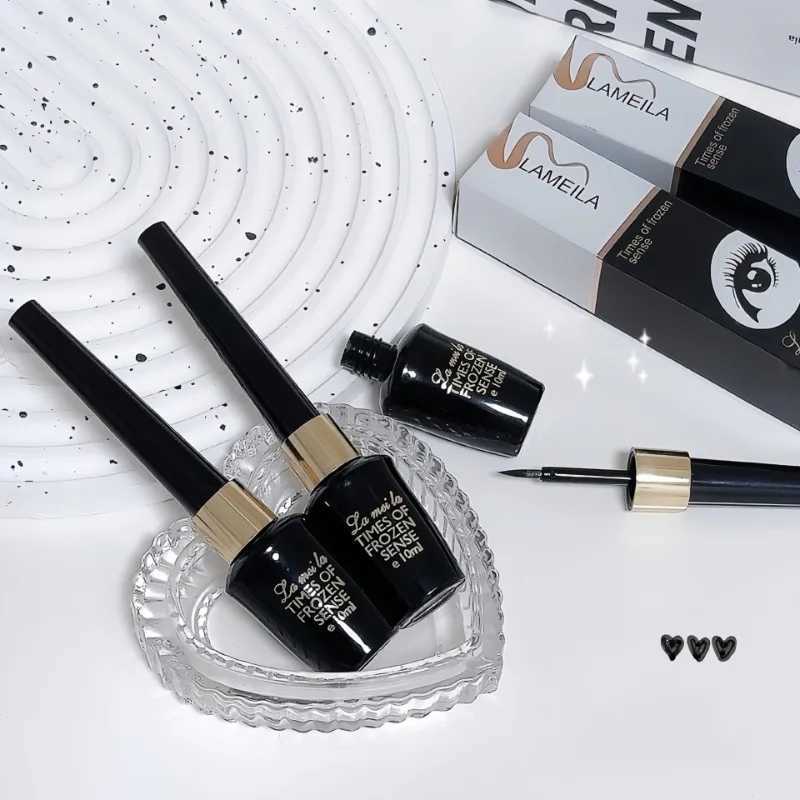 Long-lasting Black Gel Eyeliner Ultra-fine Hard-tipped Waterproof Liquid Eyeliner Pen Quick-Dry Durable Cosmetics Makeup Tool H260406