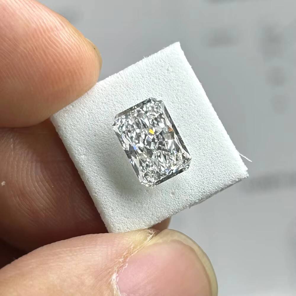 IGI Certificate Excellent Cut D VS1 Radiant Cut 2 5 Carat Diamond Lab Grown Diamond Stone for Women Ring