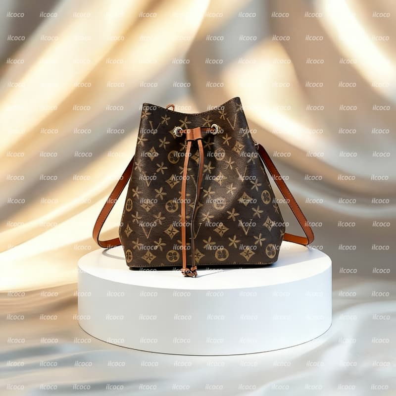 16A Flagship level NEONOE Bucket bag Womens crossbody shoulder bag designer handbag mirror quality Luxury bag 2PCs underarm Bag must have tote leather chain bag