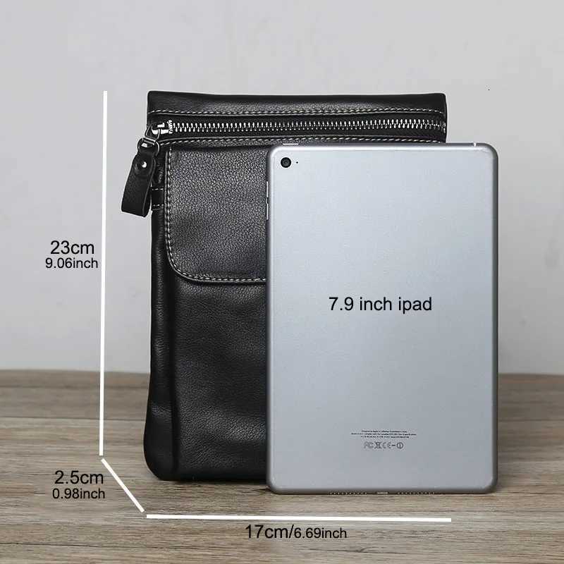 JLFGPJ Genuine Leather Mens Vertical Style Single Shoulder Wrap Head Layer Cowhide Casual Versatile Mobile Phone Crossbody Bag C260406