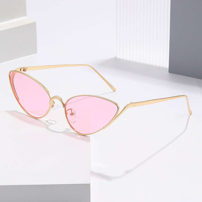 Niche High-End Y2k Trendy Cat Eye Retro Street Style Fashionable Personality European And American Ins Sunglasses Chunjinqiuli