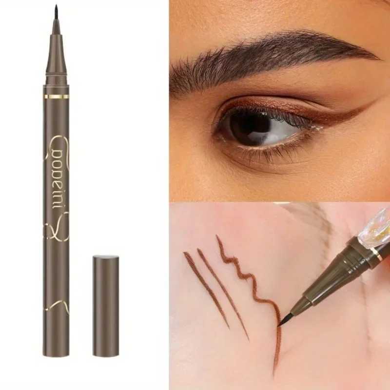 Lasting Liquid Eyeliner Pen Natural Ultra-fine Lying Silkworm Pencil Smooth Waterproof Quick Dry Non-Smudge Makeup H260406