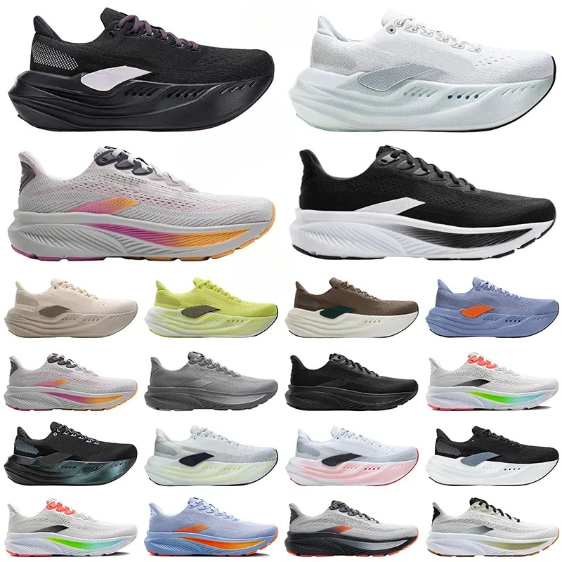 Designer Brookes Running Shoes Men Women Sneakers Adrenaline Gts 23 Hyperion Max Ghost Glycerin 21 22 Mens sports shoe Womens Outdoor Runners Trainers size 36-46