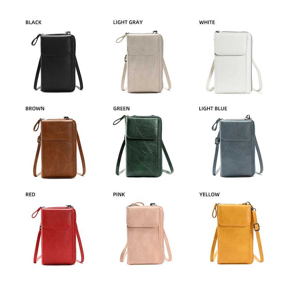 Fashionable single-shoulder bag versatile crossbody bag colorful mobile phone bag large-capacity coin purse C260406