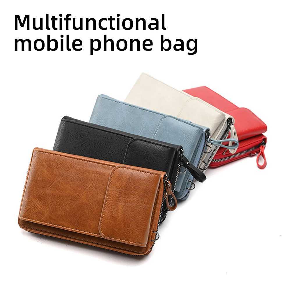 Fashionable single-shoulder bag versatile crossbody bag colorful mobile phone bag large-capacity coin purse C260406