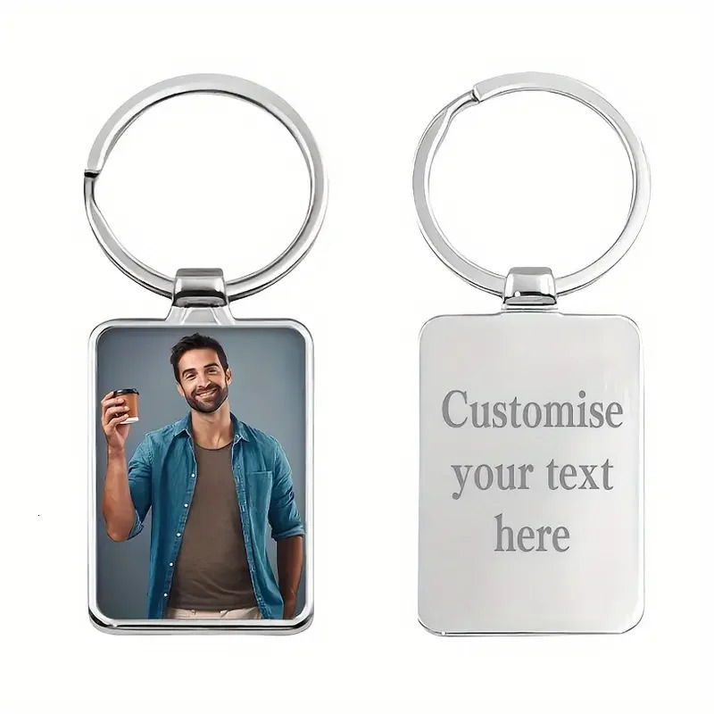 Personalised Po Keychain - Custom Printed Keychain the Perfect Gift for Festive Ocns 260403BJ