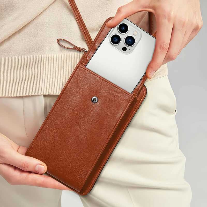 All-Match Zipper Shoulder Bag Trendy Solid Color Phone Bag Versatile Purse With Detachable Strap C260406