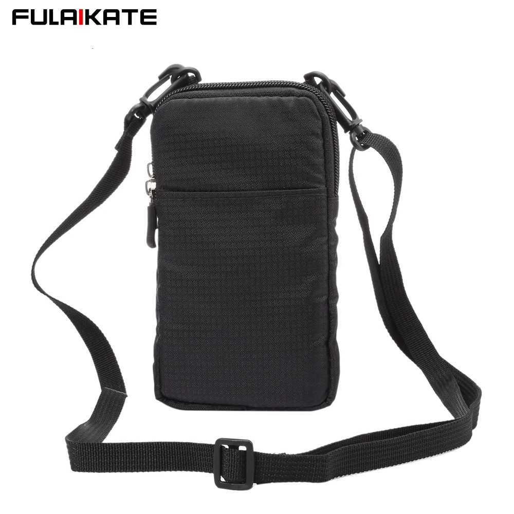 FULAIKATE SPORTS Universal Phone Bag for iPhone15 Pro Max Portable Waist Pouch for iPhone 14 Plus Mobile Phone Shoulder Holster C260406