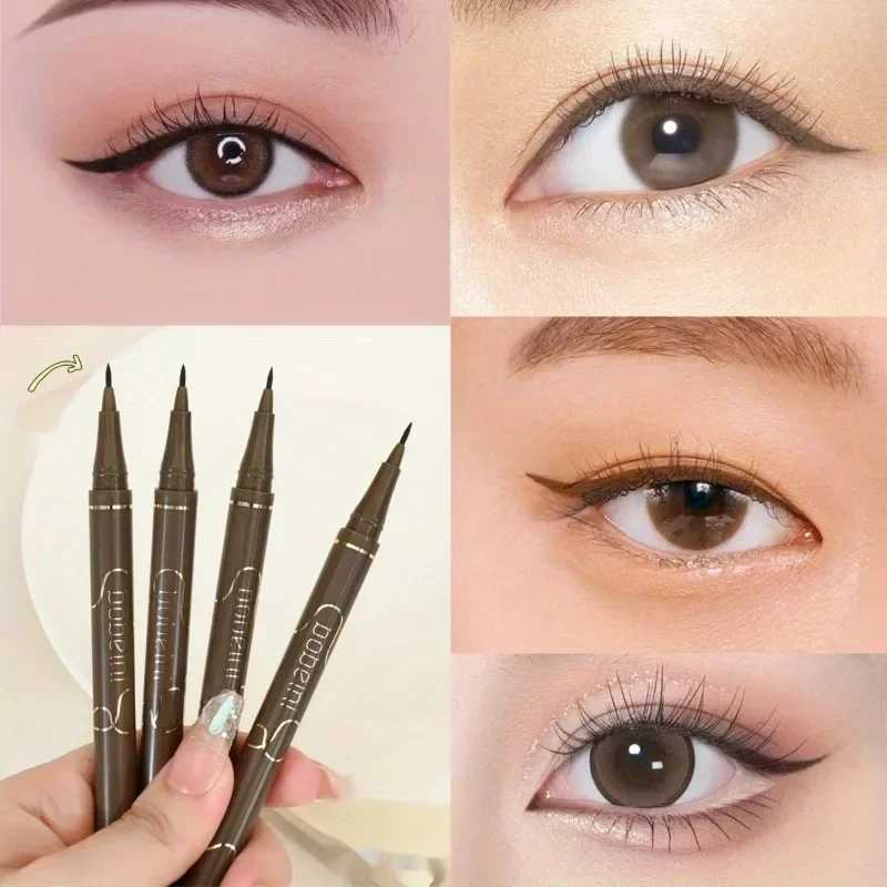 Lasting Liquid Eyeliner Pen Natural Ultra-fine Lying Silkworm Pencil Smooth Waterproof Quick Dry Non-Smudge Makeup H260406