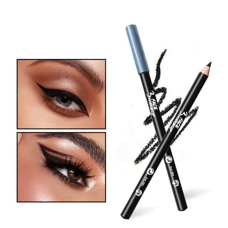 Eyeliner Pen Waterproof And Sweatproof Long Lasting Smudge ProofHard Refill Eyebrow Pencil Eye H260406