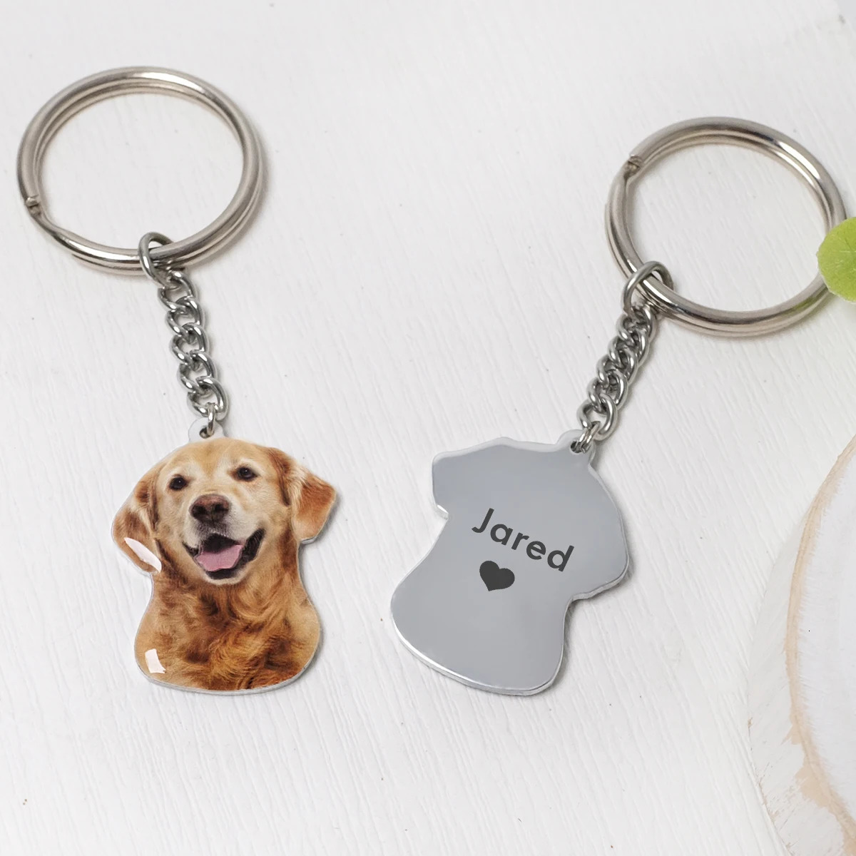 Custom Pet Po Keychain Personalized Dog Keychain Cat Keyring Animal Po Key Chain Accessories Custom Gift for Dog Lover 260403BJ - view 5
