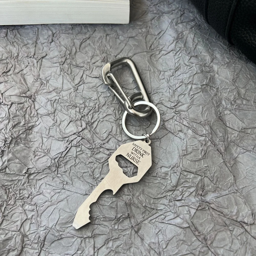 3D Black No 8 Billiard Keychain Lucky Dice Beer bottle opener Fashion Creative Women Men Solid Metal Carabiner Pendant Gifts 260403BJ - view 6