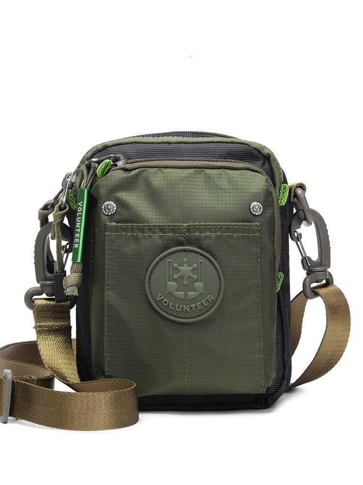VOLUNTEER Crossbody Bags for Men Fashion Waterproof Phone Oxford Cloth Casual Small Messenger Mens Shoulder Sling Bag 1652-11 C260406