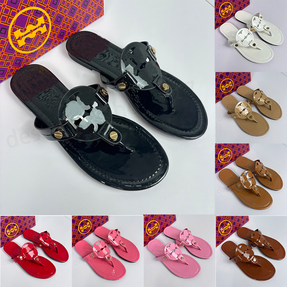 Designer Shoes Womens Slippers and Sandals Fashionable Summer Slippers Herringbone Slippers Flat Bottom Beach Shoes Toe Slippers Designer Sandals Sizes 35-43 001