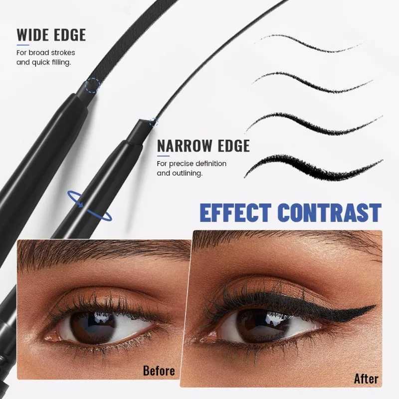 6 Matte Gel Eyeliner Pencils Waterproof Long Lasting Makeup Beginner Friendly Smooth Gel White Green Blue Brown Black Eyeliner H260406