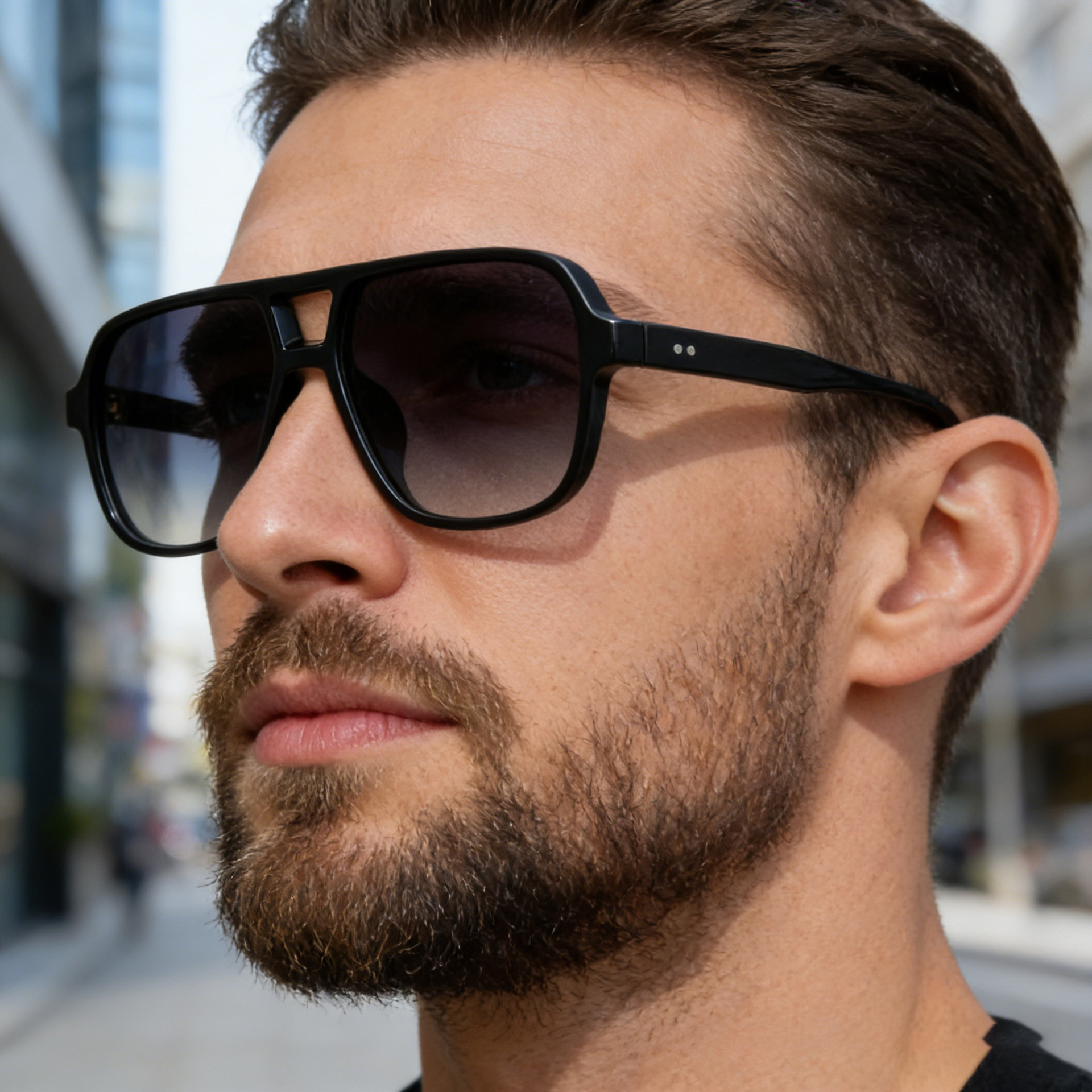 2026 Bestseller: Retro Sunglasses for Men, Large Frame Driving Sunglasses, Men's Outdoor Hiking Sun Protection Glasses