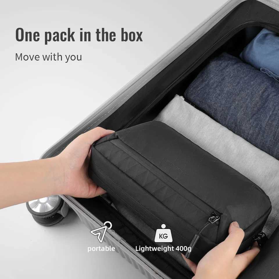 HcanKcan Mens shoulder bag Lightweight Crossbody Bag Multiple Pockets Waterproof X-Pac Fabric Travel Bag Portable Storage Bag C260406