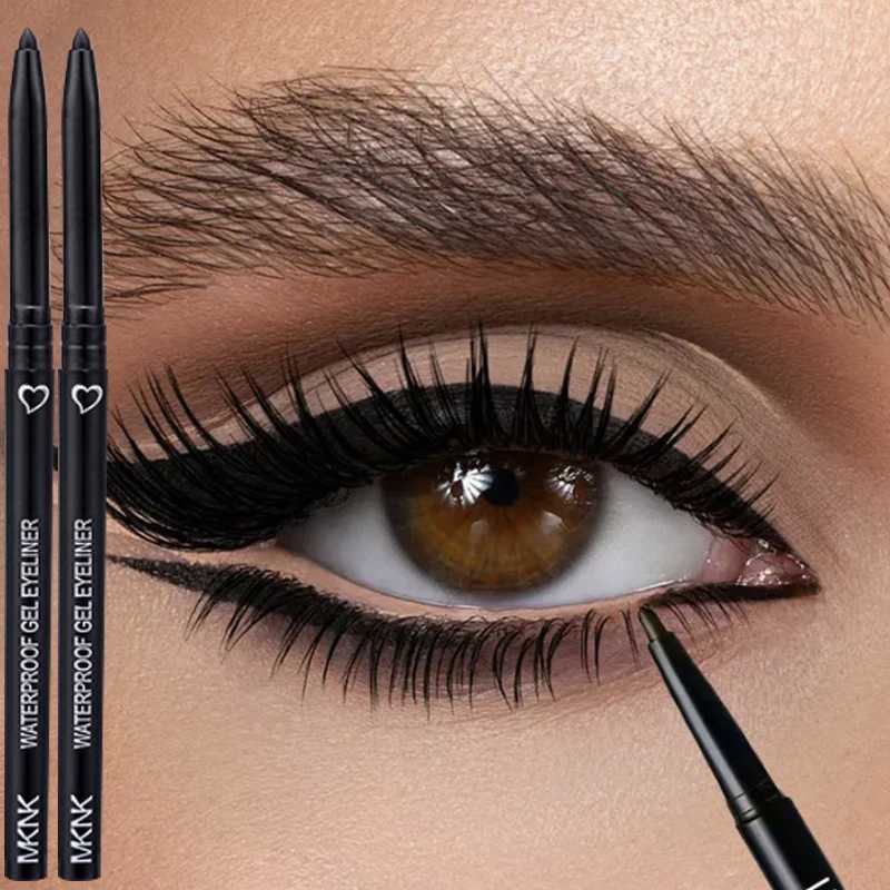 Waterproof Black Brown Eyeliner Pencils Smudge-Proof Long Lasting Easy To Wear Eye Liner Gel Matte Quick Drying Eyeliner Pen H260406
