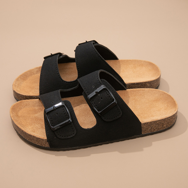2026 New Style Snap-On Men's Sandals Men's Snap-On Casual Beach Sandals Summer Women's Shoes Summer Single-Lined Women's Shoes