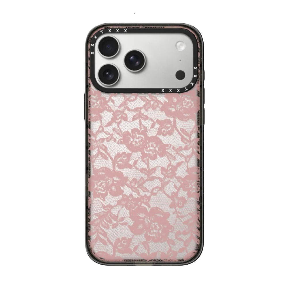 2026 New Designers' Luxury Collection Hot Girl Black Lace Series 16pro Is Suitable For Iphone 17 Pro Max, Apple 15 Plus, And 14 Phone Cases