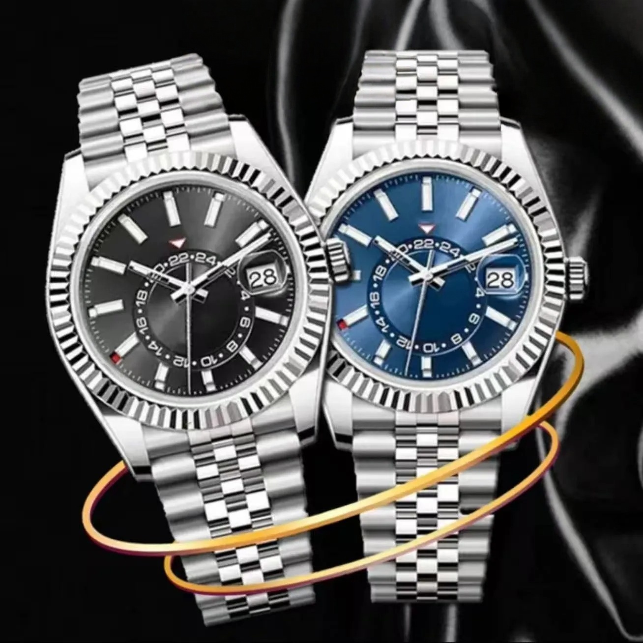 watches mens watch super clone watches luxury watch designer watch jason watches automatic high-end designer business watch stainless