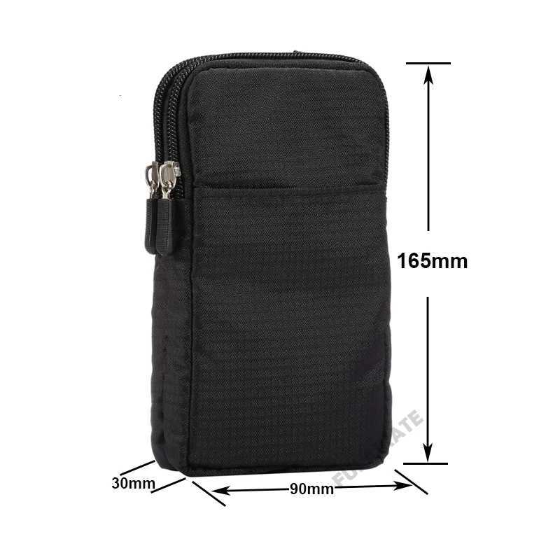 FULAIKATE SPORTS Universal Phone Bag for iPhone15 Pro Max Portable Waist Pouch for iPhone 14 Plus Mobile Phone Shoulder Holster C260406