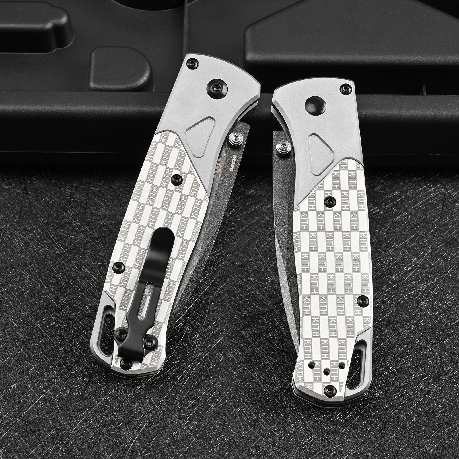 JUFULE 535 KITH Bugout Aluminum Handle Ball Bearings Mark M390 Pocket EDC Tool Camping Hunting Fish Utility Folding Blade Knife