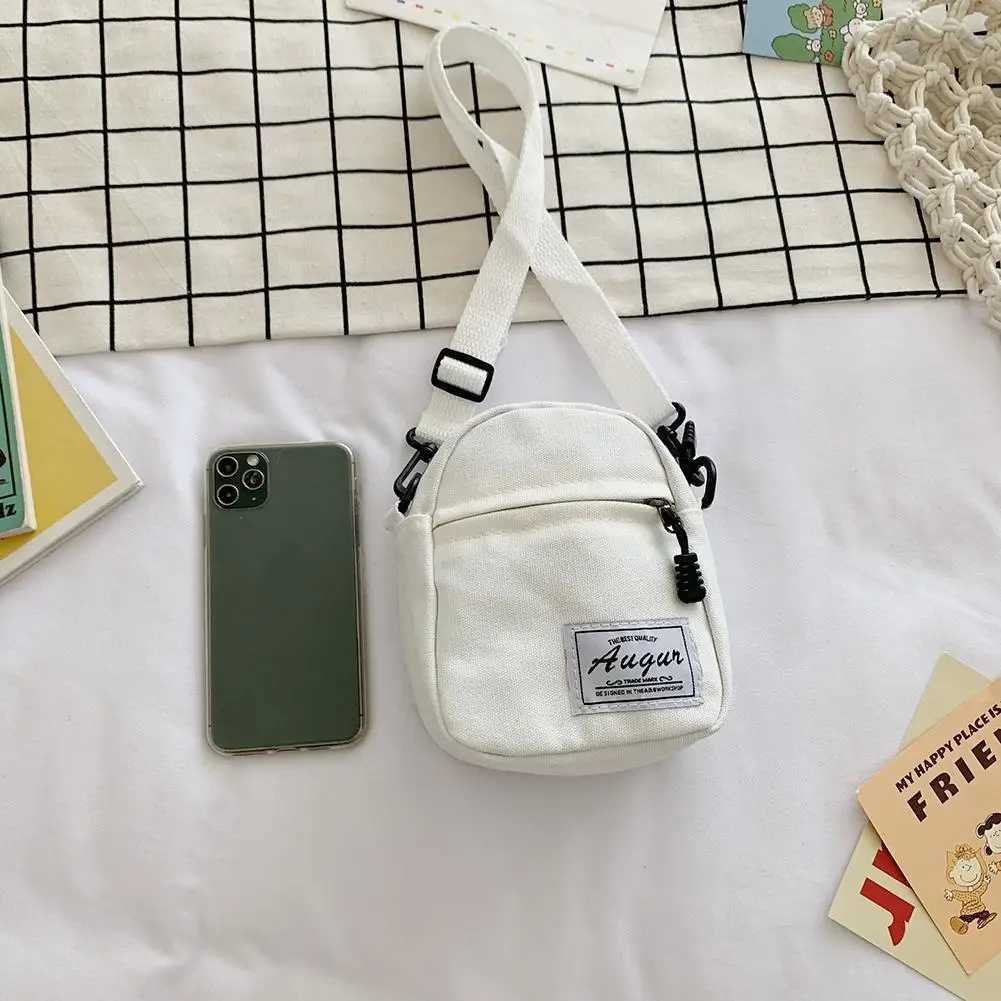 Fashion Women Canvas Patchwork Crossbody Shoulder Bags Elegant Travel Messenger Bag Casual Ladies Mini Handbag Purse Phone Pouch C260406