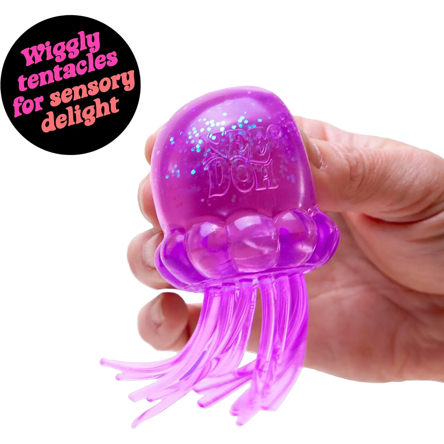 In stock Needoh jellyfish Squishy Pressure Ball Slow Rebound Soft Decompression toy Easter Office Home Decor Kid Adults Birthday Gifts with logo