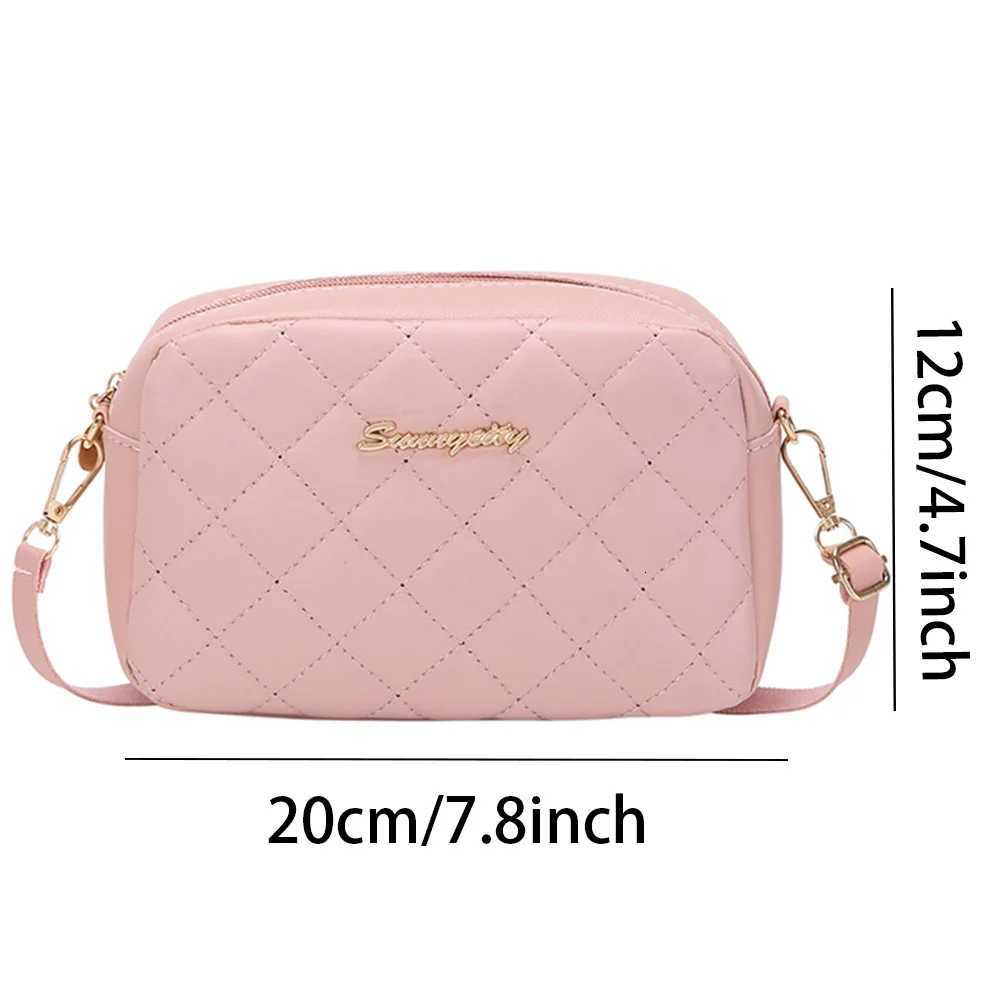 Tassel Small Messenger Bag For Women Trend Lingge Embroidery Camera Female Shoulder Bag Fashion Chain Ladies Crossbody Bags C260406