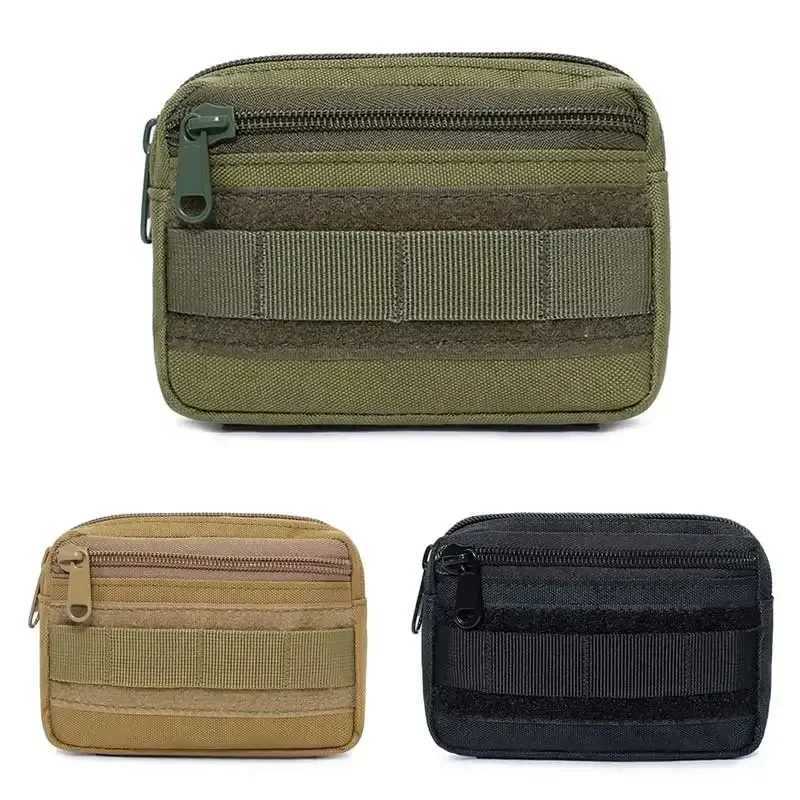 Molle Waist Bag Men Outdoor Camping Wallet Climbing Purse Fanny Pack Edc Phone Bag Nylon Hunting Belt Pouch C260406