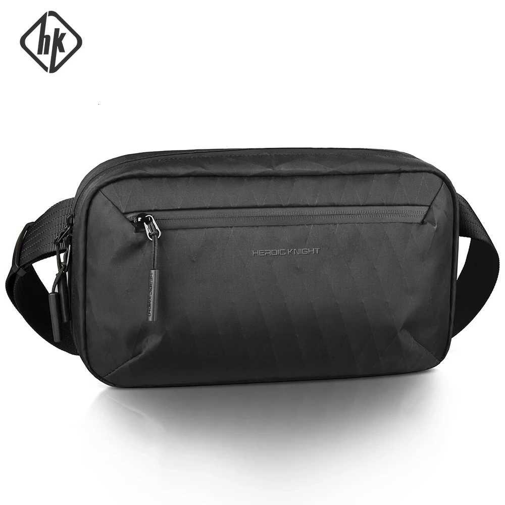 HcanKcan Mens shoulder bag Lightweight Crossbody Bag Multiple Pockets Waterproof X-Pac Fabric Travel Bag Portable Storage Bag C260406
