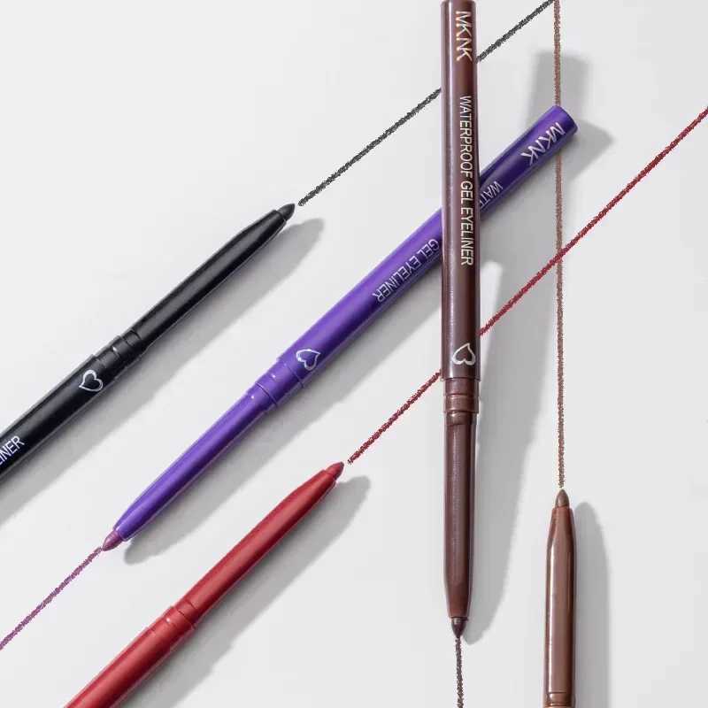 Waterproof Black Brown Eyeliner Pencils Smudge-Proof Long Lasting Easy To Wear Eye Liner Gel Matte Quick Drying Eyeliner Pen H260406