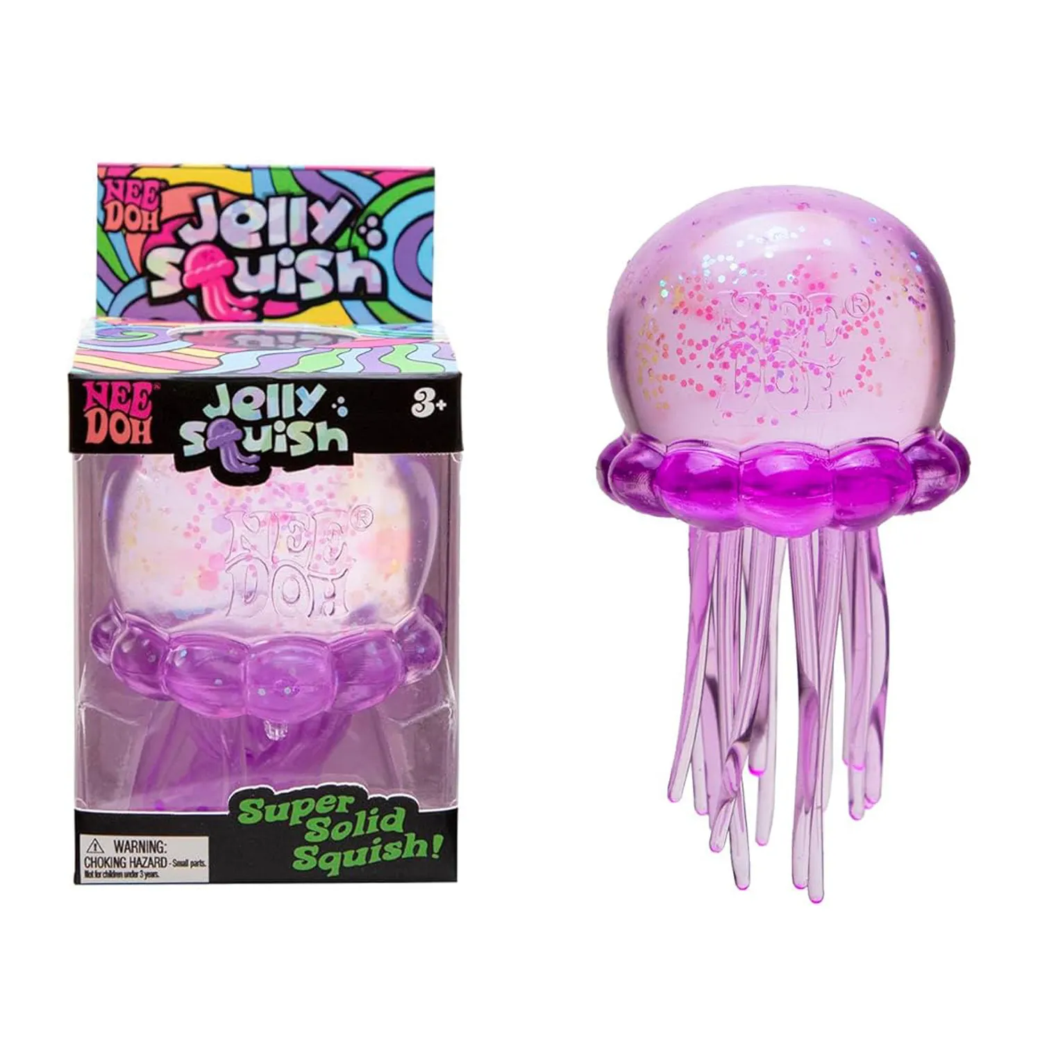 In stock Needoh jellyfish Squishy Pressure Ball Slow Rebound Soft Decompression toy Easter Office Home Decor Kid Adults Birthday Gifts with logo