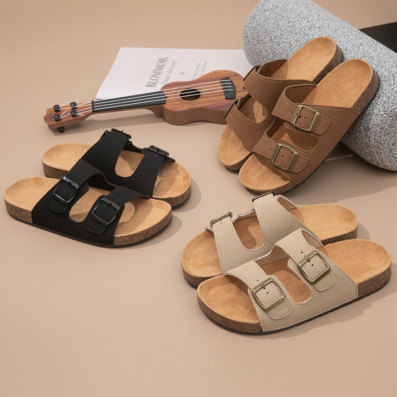 2026 New Style Snap-On Men's Sandals Men's Snap-On Casual Beach Sandals Summer Women's Shoes Summer Single-Lined Women's Shoes