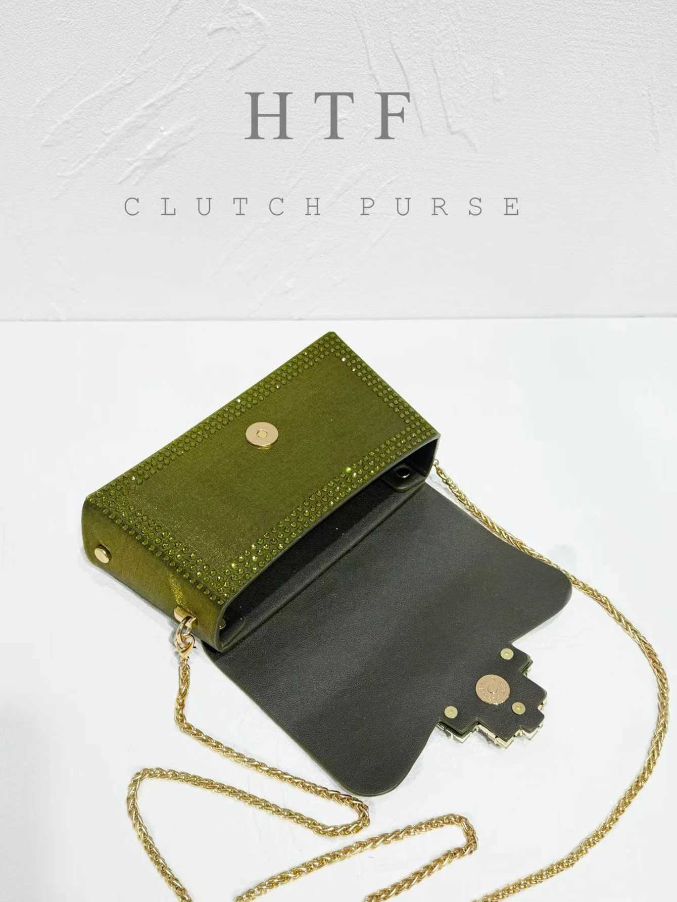 Shiny Sequin Womens Crossbody Bag Handbag Shoulder Bag Handheld Bag Small Shape Diamond Paved Multi-Functional Purse C260406