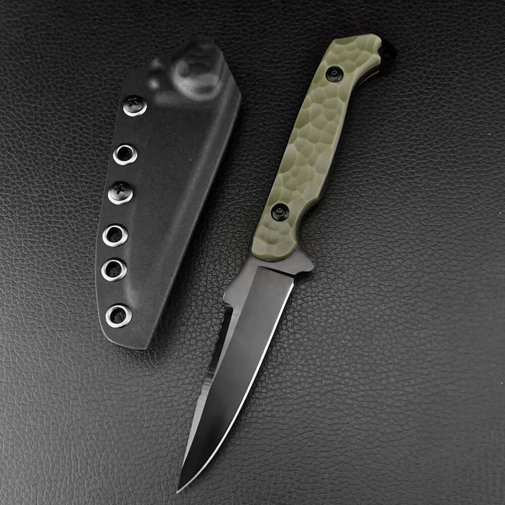 TOOR Krypton one-piece steel outdoor high hardness survival portable self-defense straight knife, cross-border hot-selling model