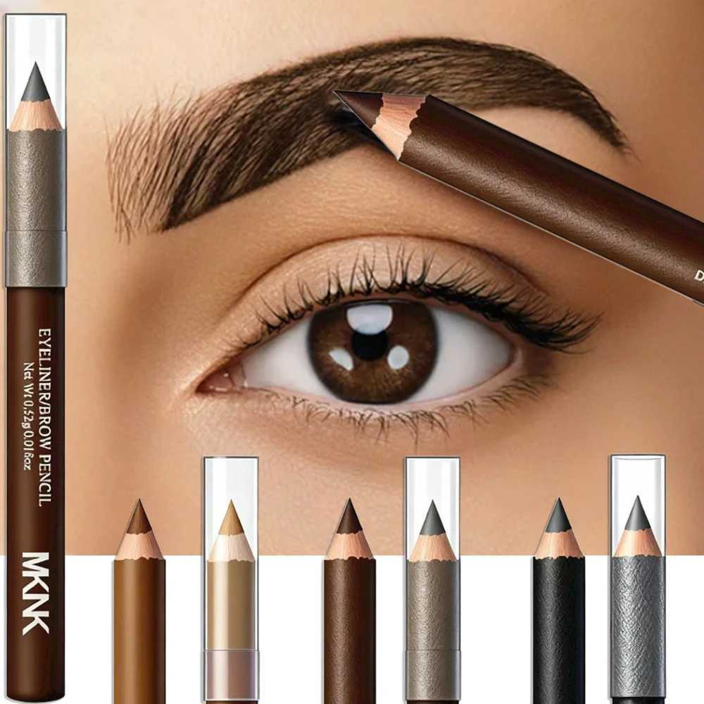 Professional Multi-Function Wooden Makeup Pencil Waterproof For Eyebrows Eyeliner All-in-One Precision Tip Long Wear Cosmetic H260406