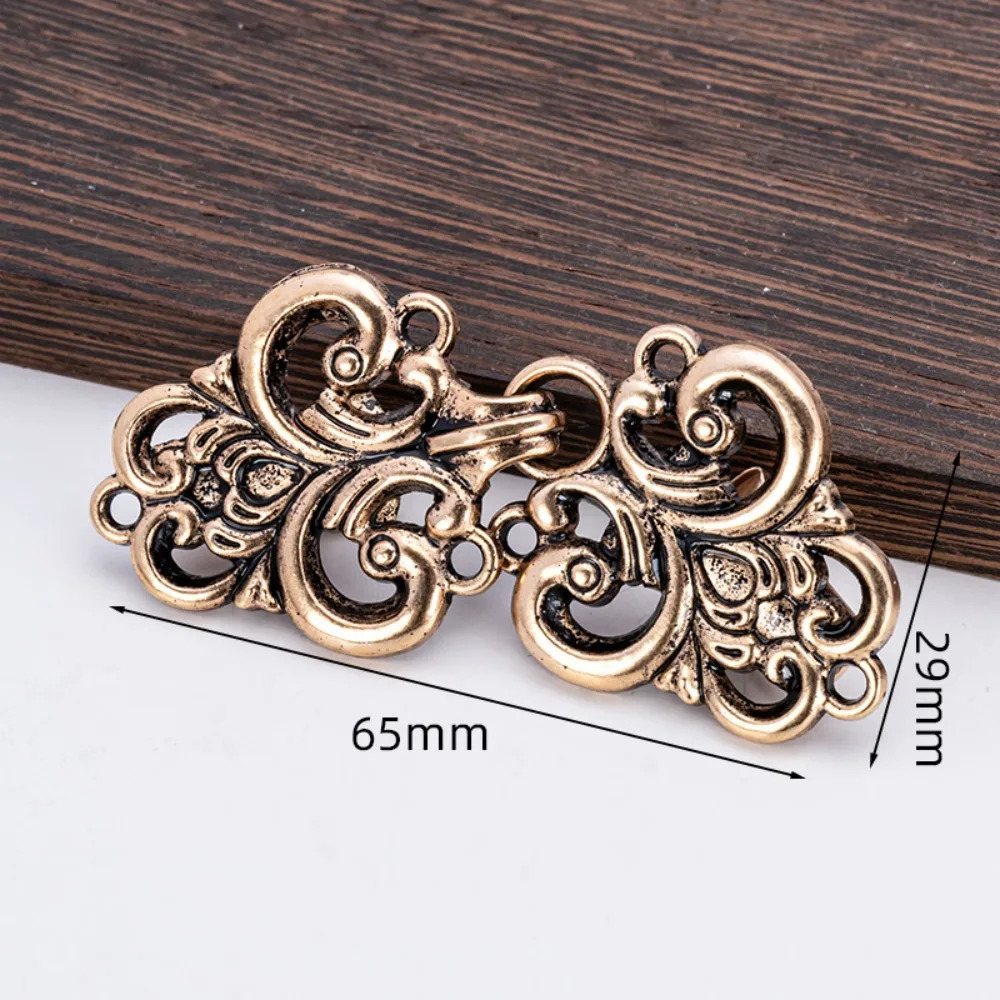 Vintage Shawl Clips Alloy Rhinestone Brooch Pins for Women Scarf Clasp Anti-Slip Fixing Collar Clips Fashion Accessories Gifts 260403BJ - view 4