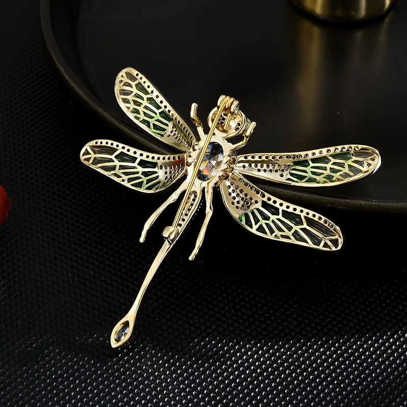 SUYU Elegant Wings Can Shake The Dragonfly Brooch Sports Object Brooch Accessories 260403BJ - view 3