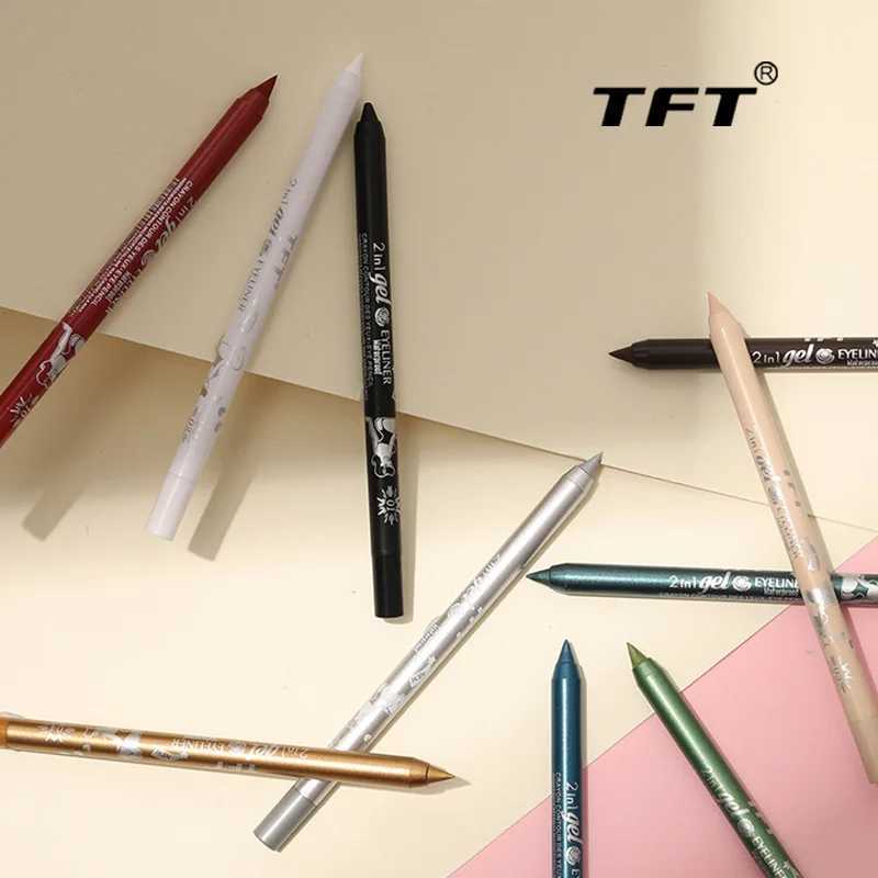 Waterproof Eyeliner Long Lasting Pencil Colourful Pigment Blue Black White Color Gel Eye Liner Pen Makeup Eye Beauty Cosmetics H260406