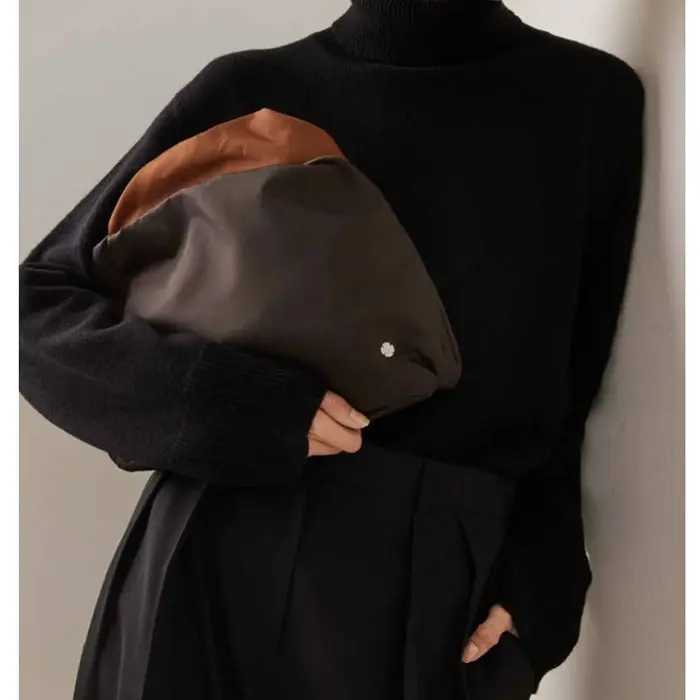 Women Bags 2025 New Nylon Korean Fashion Spring Cloud Shaped Shoulder Bag Handbag High-Capacity C260406