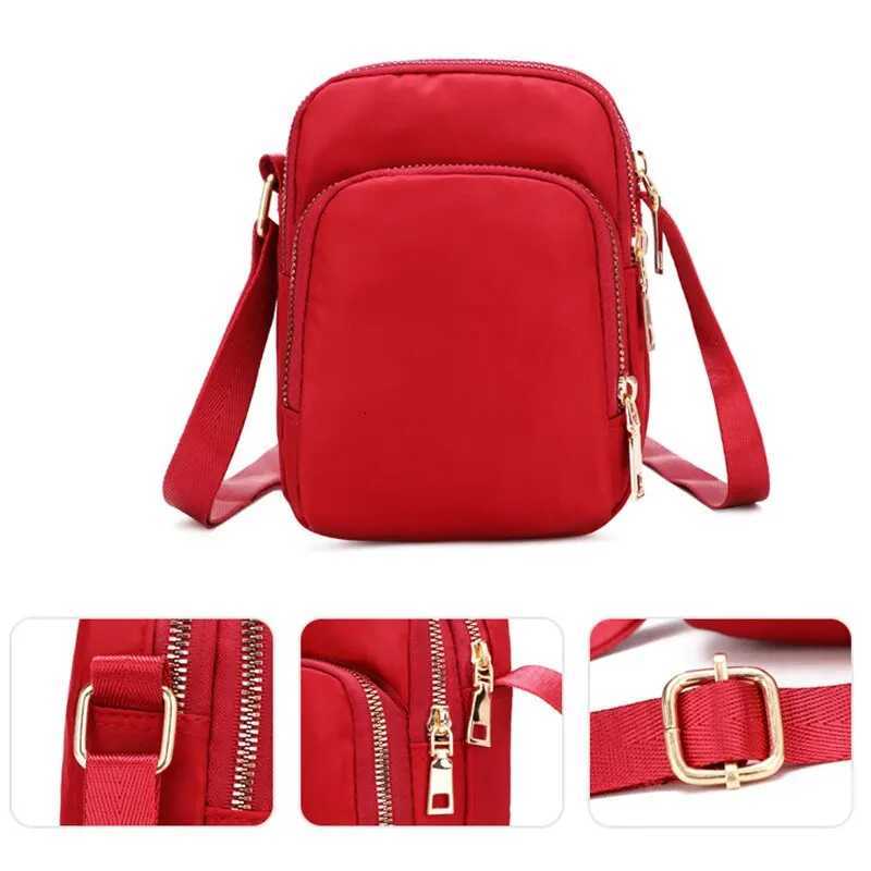 Women Bag Waterproof Shoulder Bag Crossbody Zipper Mobile Phone Lady Female Multifunction Handbag Wrist Purse Womens Pouch C260406