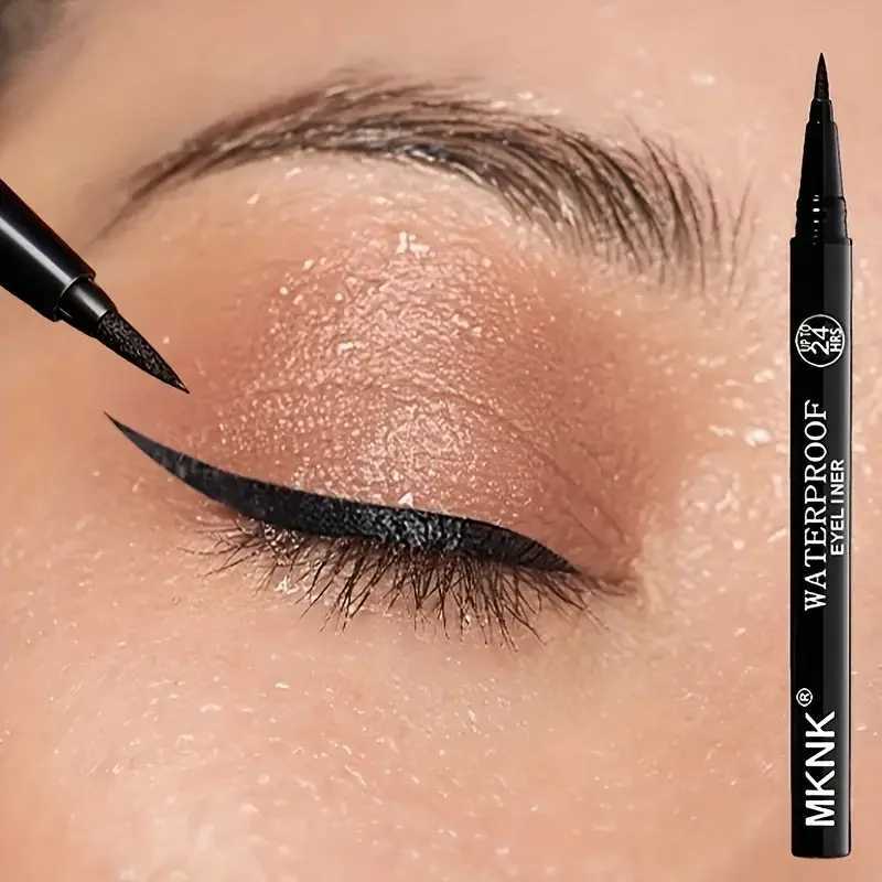 3pcs Luxe Beauty Waterproof Liquid Eyeliner Set Long-Lasting Black Eyeliner Pens Easy Glide Precision Tip Sweat-Resistant H260406
