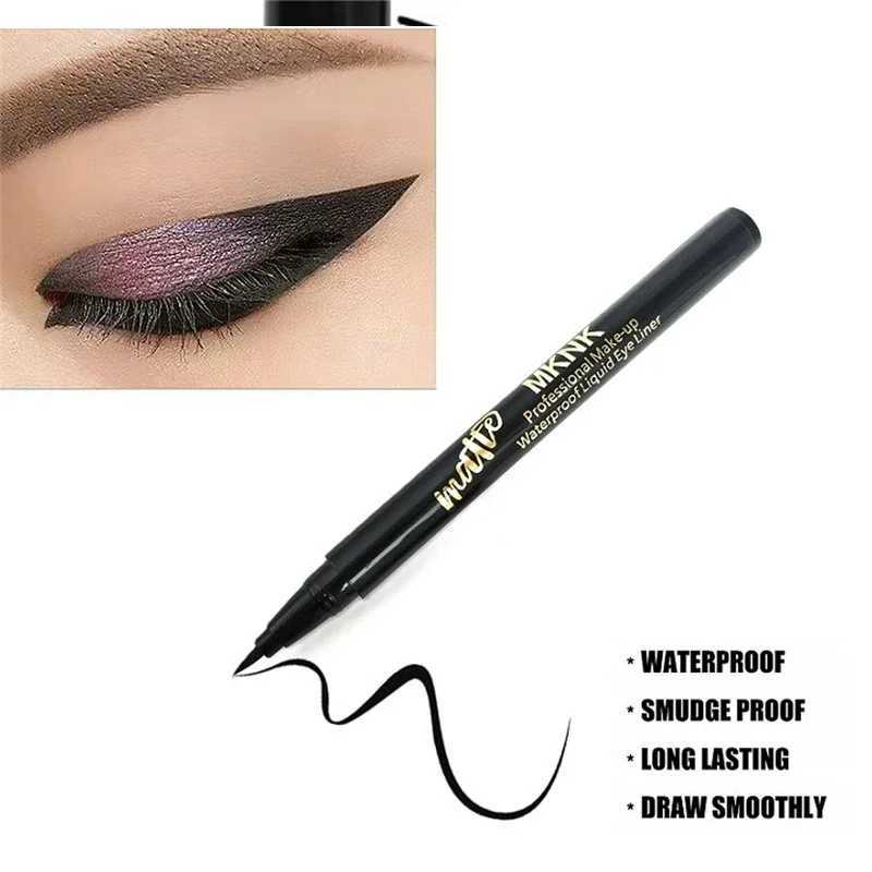 Black Fine Long Lasting Liquid Eyeliner Pen Waterproof Quick-dry Eyeliner Pencil Makeup Smooth Matte Eye Liner Pen No Fading H260406