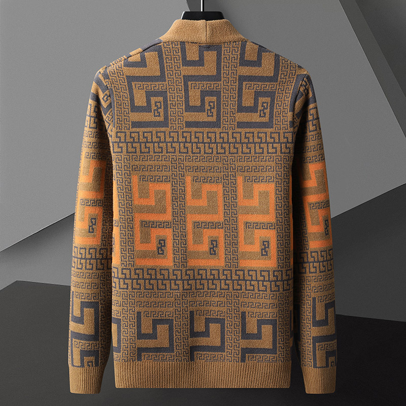 Designer Clothing 2026 Cardingg Fashion Knitwear - Cotton Men's Spring-summer-winter Style - Fashion Knitwear - Luxurious Casual Jacket - view 5
