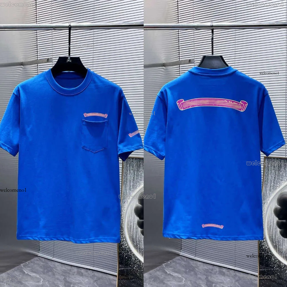 Chromelys Heart Shirt Designer Fashion Classic Shirt Punk Street Hip Hop Tee Horseshoe Overshirt Sanskrit Printing Ch Y2k Hip Hop Sweatshirts 623