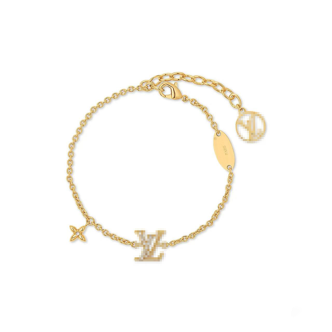 Diamond bracelet charm Clover chain Designer Jewelry fashion high-end version Elegant Classic Wristband 18K bracelets for women r8Uu#